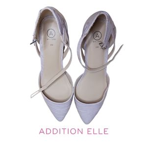 Addition Elle Pink Strap Shoes 10W